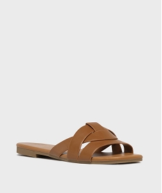 sandales mules a brides entrecroisees femme - valentina baldano orangeL330901_2