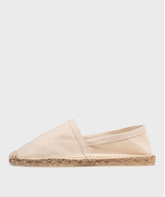 espadrilles en coton et semelle corde femme beigeL331801_3