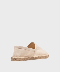 espadrilles en coton et semelle corde femme beigeL331801_4