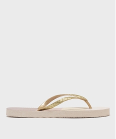 tongs a brides pailletees femme jauneL332001_2