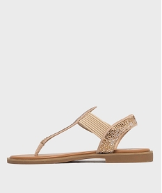 sandales a entredoigts ornees de strass femme beige standardL335401_3