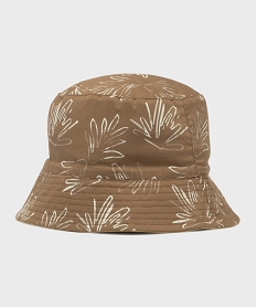 GEMO Chapeau bob à motif feuillage bébé garçon marron standard