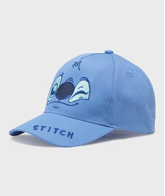 GEMO Casquette à motif Stitch brodé fille - Disney bleu standard