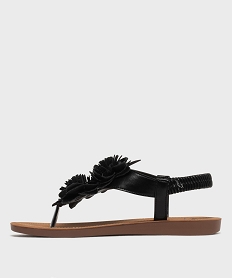 sandales a entredoigt avec fleurs en relief femme noir standardL407401_3