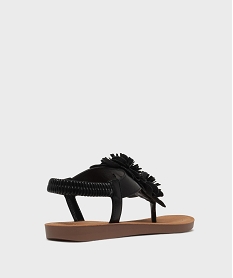 sandales a entredoigt avec fleurs en relief femme noir standardL407401_4