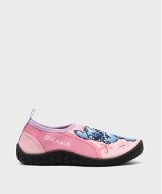 GEMO Chaussures aquatiques motif Stitch fille - Disney rose standard