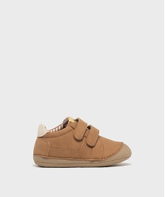 GEMO Chaussures premiers pas souples et légères bébé garçon - Hobiz marron standard