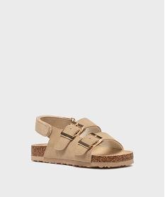 sandales a brides ajustables en 3 points fille - lovely wings beige standardL451601_2