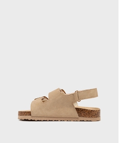 sandales a brides ajustables en 3 points fille - lovely wings beige standardL451601_3