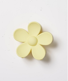 GEMO Pince crabe en forme de fleur jaune standard