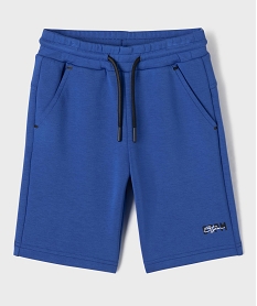 GEMO Bermuda de sport garçon Bleu
