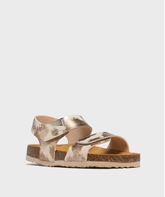 sandales a scratch et semelle interieure cuir fille - lovely wings doreL478101_2