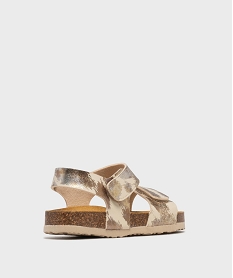 sandales a scratch et semelle interieure cuir fille - lovely wings doreL478101_3