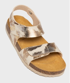 sandales a scratch et semelle interieure cuir fille - lovely wings doreL478101_4
