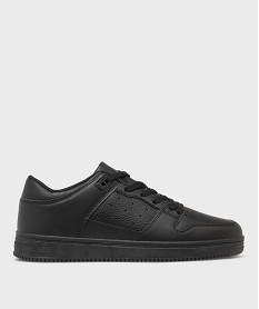 GEMO Baskets basses multi-matières homme - Camps United noir standard