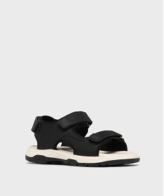 sandales unies a scratch garcon - 5 miles noir standardL587701_2