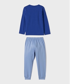 pyjama en coton a motifs streetwear garcon bleu standardL597501_3