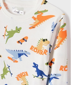 pyjama en coton a motifs dinosaures garcon multicoloreL599001_2