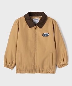 GEMO Blouson en coton avec rembourrage fin garçon Orange