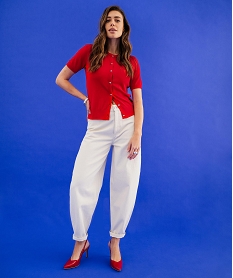 jean ballon femme beigeL609801_4