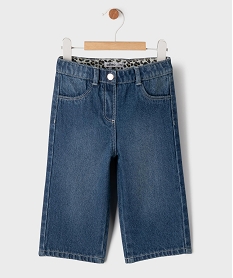 GEMO Jean large avec taille ajustable bébé fille bleu standard