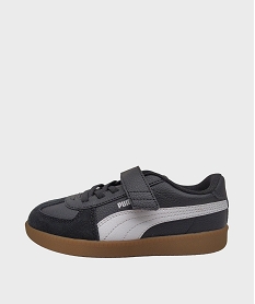 GEMO Baskets basses à scratch et lacets élastiqués garçon - Puma noir standard