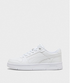GEMO Tennis basses ado garçon - Puma blanc standard