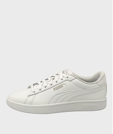 GEMO Baskets basses Smash 3.0 femme - Puma blanc standard