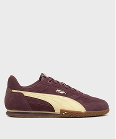 GEMO Tennis Bella Donna à semelle fine en suédine femme - Puma Violet