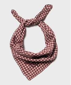 GEMO Foulard à carreaux fille - LuluCastagnette Rouge