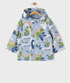 GEMO Imperméable doublé polaire bébé garçon Bleu