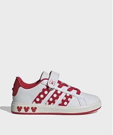 GEMO Baskets Grand Court Minnie Mouse fille - Adidas X Disney blanc standard