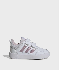 GEMO Baskets Tensaur Sport 3.0 fermeture scratch fille - Adidas blanc standard
