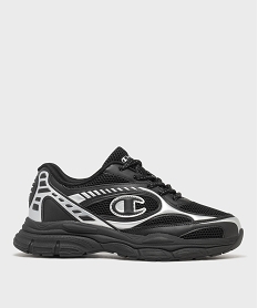 GEMO Baskets RT25 avec touches métallisées garçon - Champion noir standard