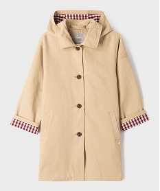 GEMO Imperméable à capuche fille - LuluCastagnette beige standard