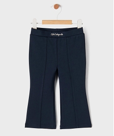 GEMO Pantalon flare en maille Milano bébé fille - LuluCastagnette Bleu