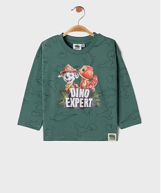 GEMO Tee-shirt col rond imprimé bébé garçon - PatPatrouille Vert