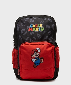 GEMO Sac à dos imprimé enfant - Super Mario noir standard