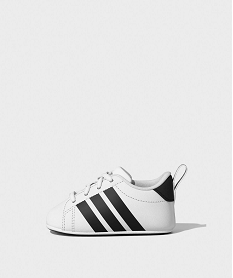GEMO Baskets souples Grand Court Crib bébé - Adidas blanc standard