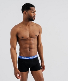 GEMO Boxers en coton stretch homme (lot de 3) - Umbro Orange