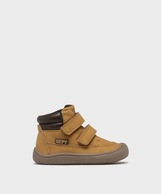 GEMO Chaussures premiers pas à scratch bébé garçon - GEPY Orange