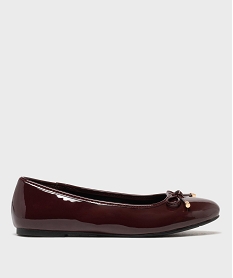GEMO Ballerines vernies avec noeud femme - Valentina Baldano Rouge