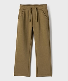 GEMO Pantalon de jogging chaud garçon kaki standard