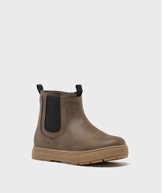 boots chelsea zippees garcon - buggy shoes marron standardL950301_2
