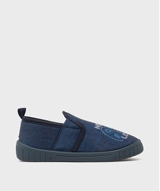 GEMO Chaussons imprimé gaming garçon bleu chine
