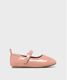 GEMO Babies vernies à bride scratch fille rose standard