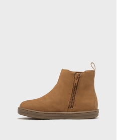 boots chelsea zippees a broderie fleurie fille - lovely wings marron standardL982901_3