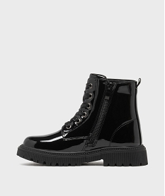 boots rangers vernies a details pailletes fille noir vifM018401_3