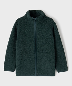 GEMO Sweat zippé polaire garçon Vert