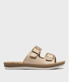 GEMO Mules confort souples et légères femme - gflex Jaune
